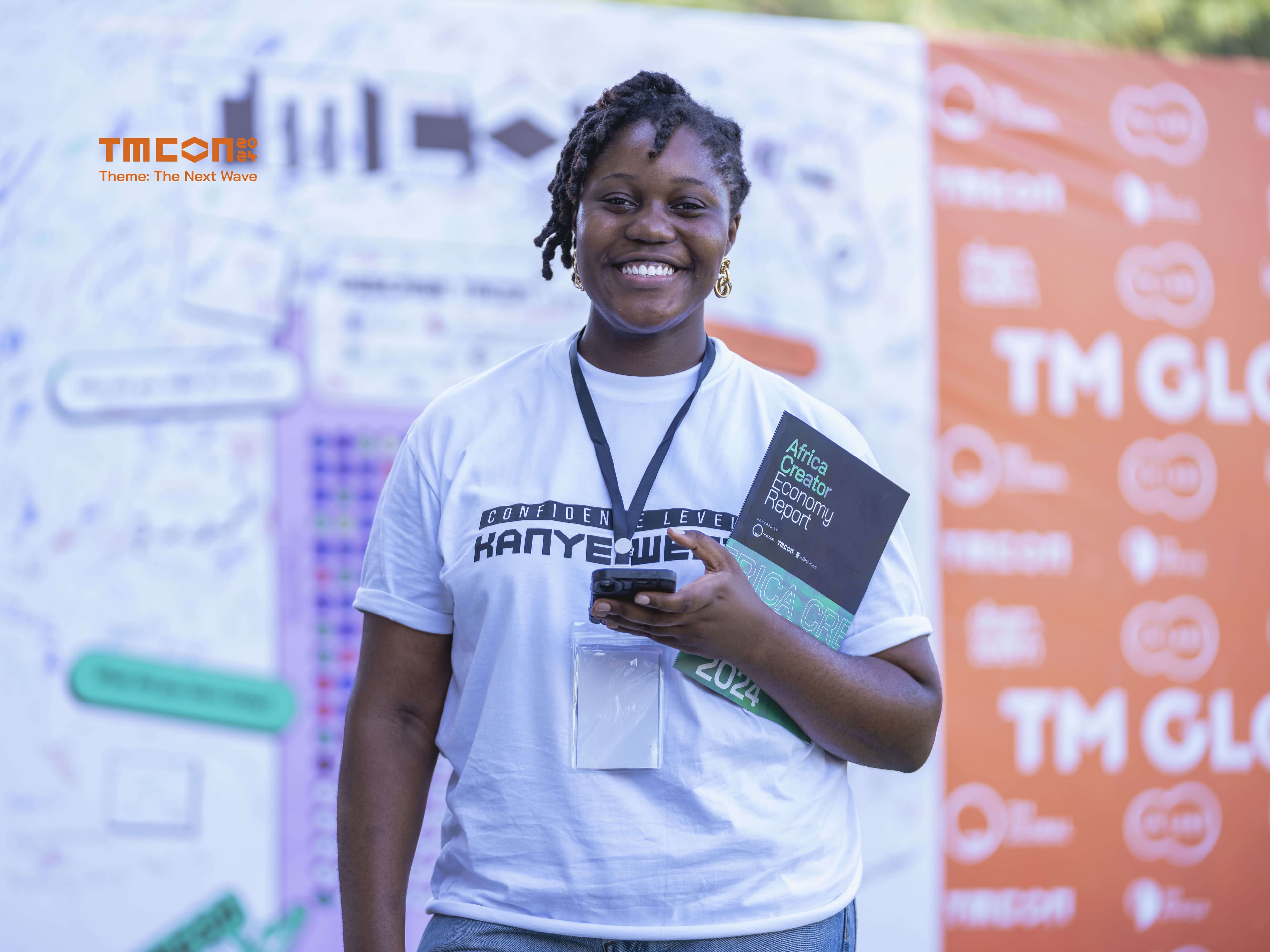Highlight from TM CON 2024 - Woman speaking on stage